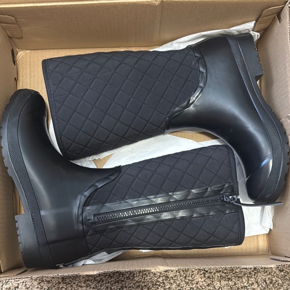 Sperry Top Sider Waterproof rubber quilted Walker Wind rain boot women 9 EUR 40 - Picture 1 of 7